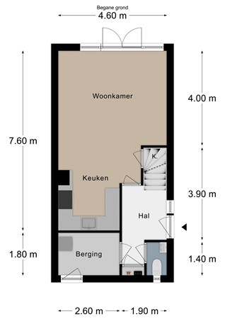 Floorplan - Wolfskuilenweg 8, 6291 EE Vaals
